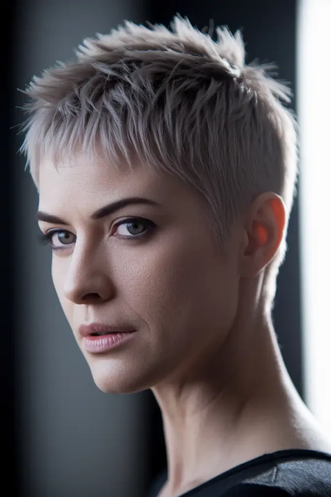 Textured Pixie Cut