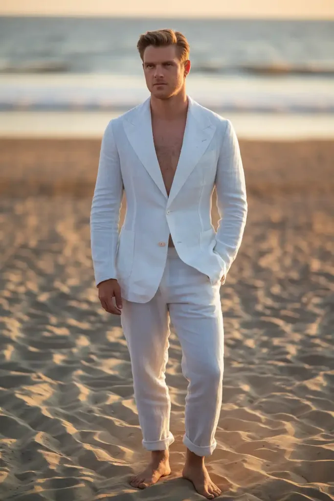 The All-White Summer Wedding Look