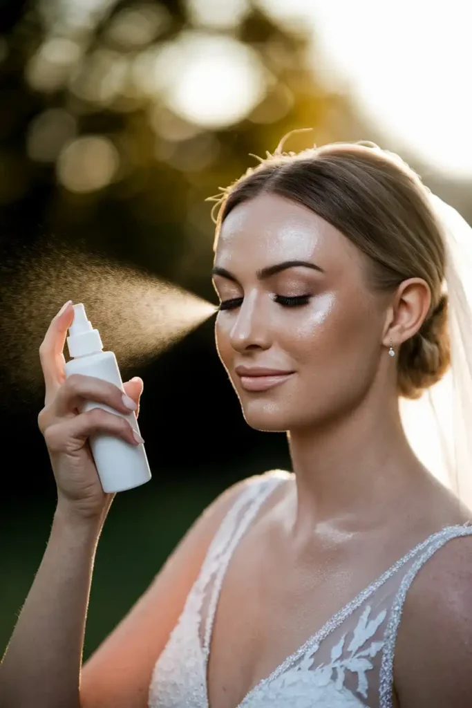 The Best Way to Use Setting Sprays to Keep Your Bridal Makeup Fresh All Day
