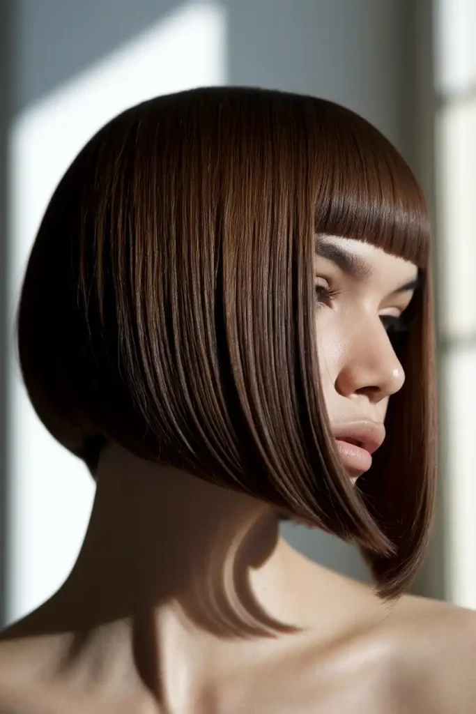 The Blunt Bob That Means Business