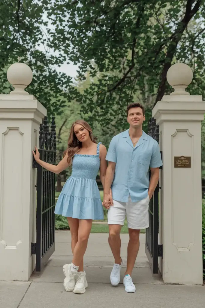 The Casual Dress and Shorts Combo That Works Every Time