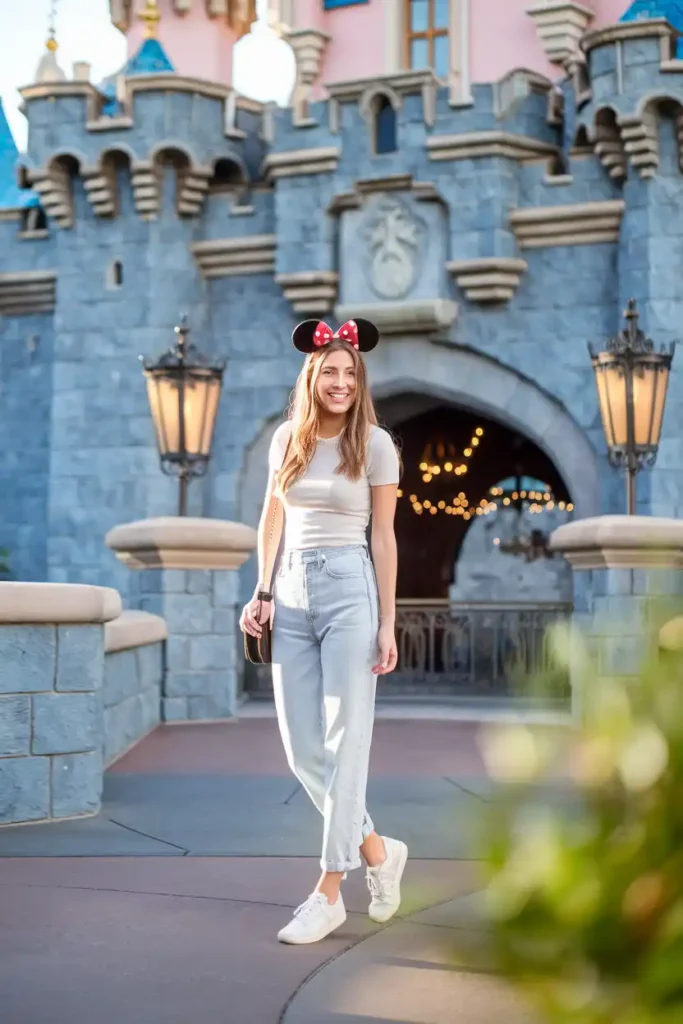 The Classic Minnie Ears and Denim Look