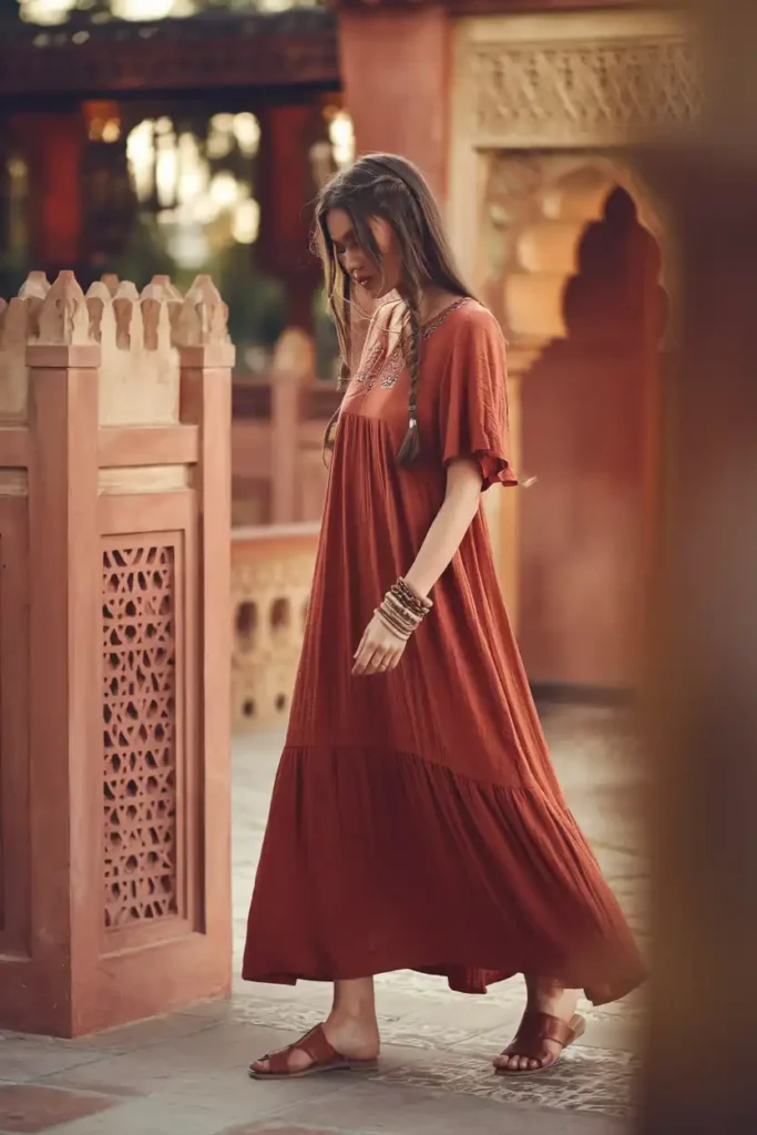 The Flowy Boho Maxi Dress for a Relaxed Day
