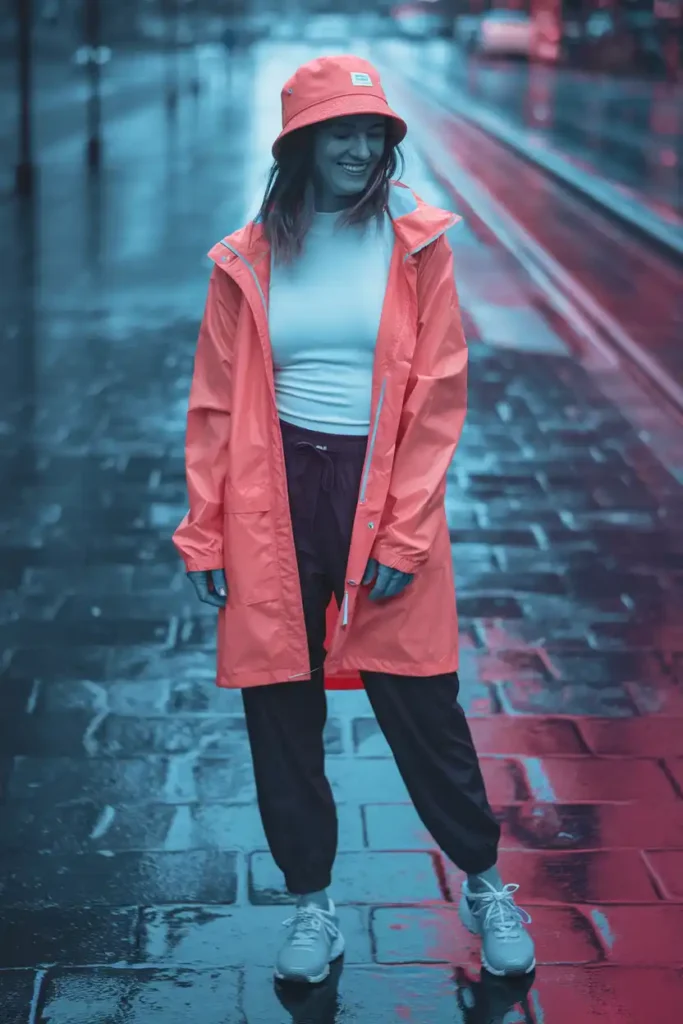 The Practical Packable Rain Jacket Styled With Intention