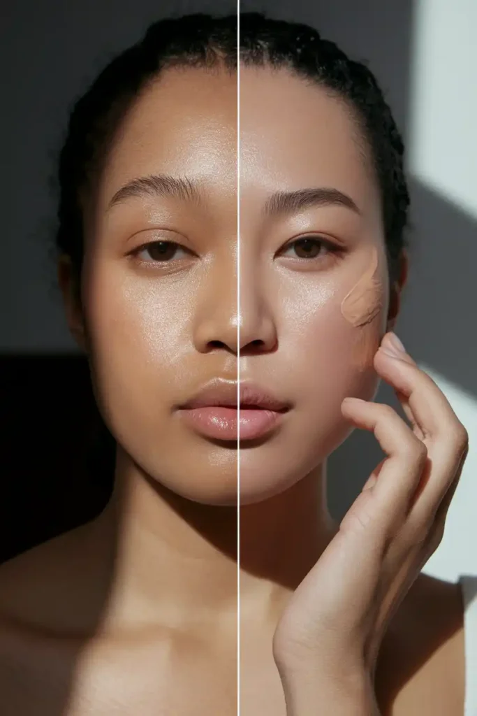 The Skin Tint Versus Foundation Debate for Y2K Looks