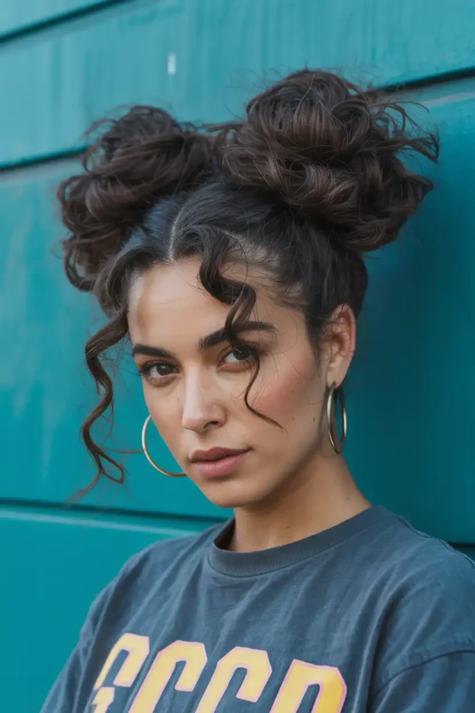 The Space Buns With Texture