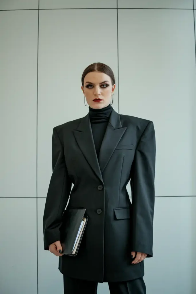 The Structured Black Blazer Every Dark Wardrobe Needs