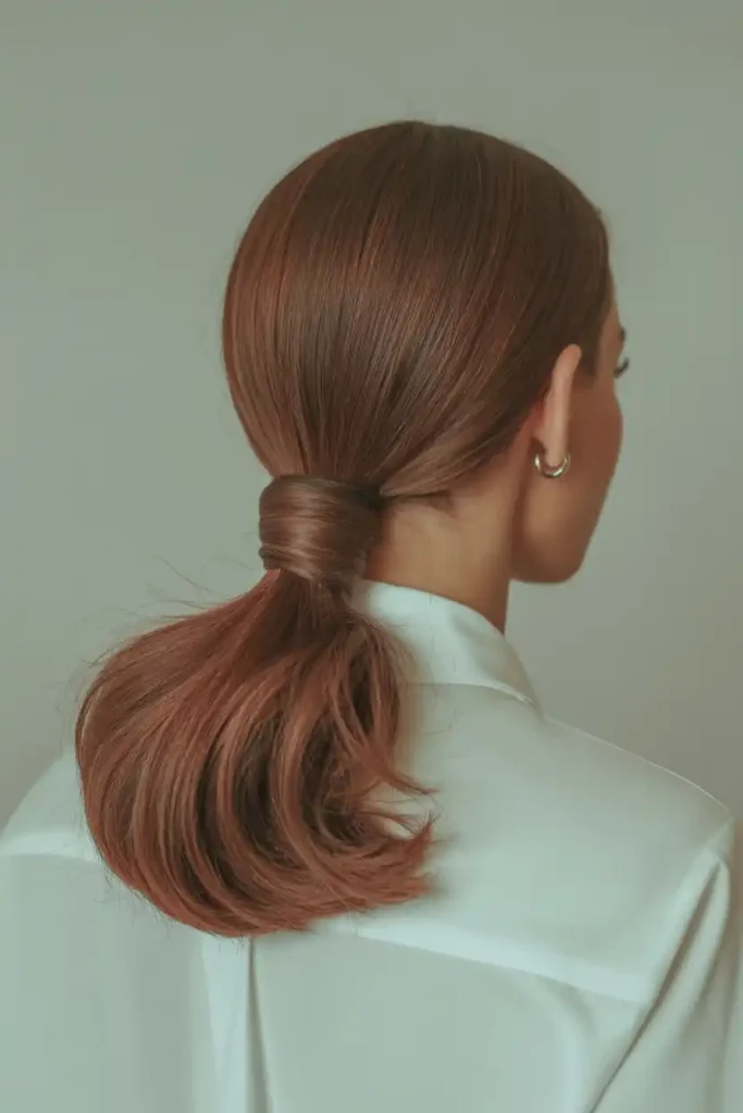 The Wrapped Ponytail