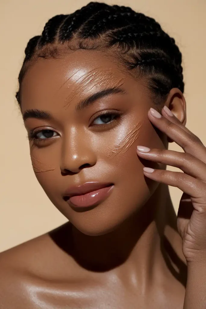 Use Cream Bronzer for Seamless Sculpting