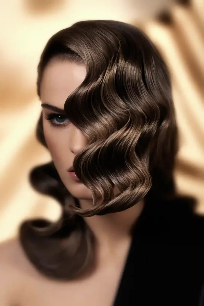 Veronica Lake's Peek-a-Boo Wave Reimagined for Modern Hair