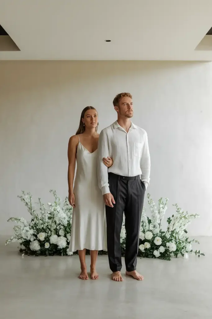 What Elopement Outfits Look Like Compared to Full Ceremony Attire