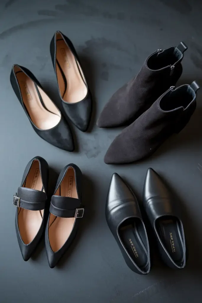 What Shoes Work With a Gothic Professional Wardrobe