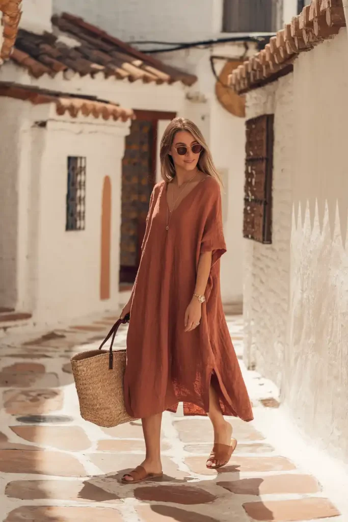 What a Real Spain Outfit Looks Like in 35°C Heat