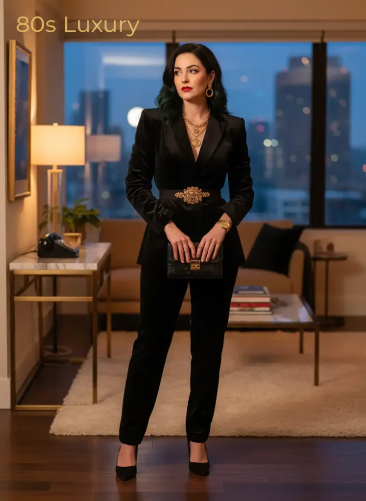 80s Corporate Luxury Looks That Work for Modern Offices