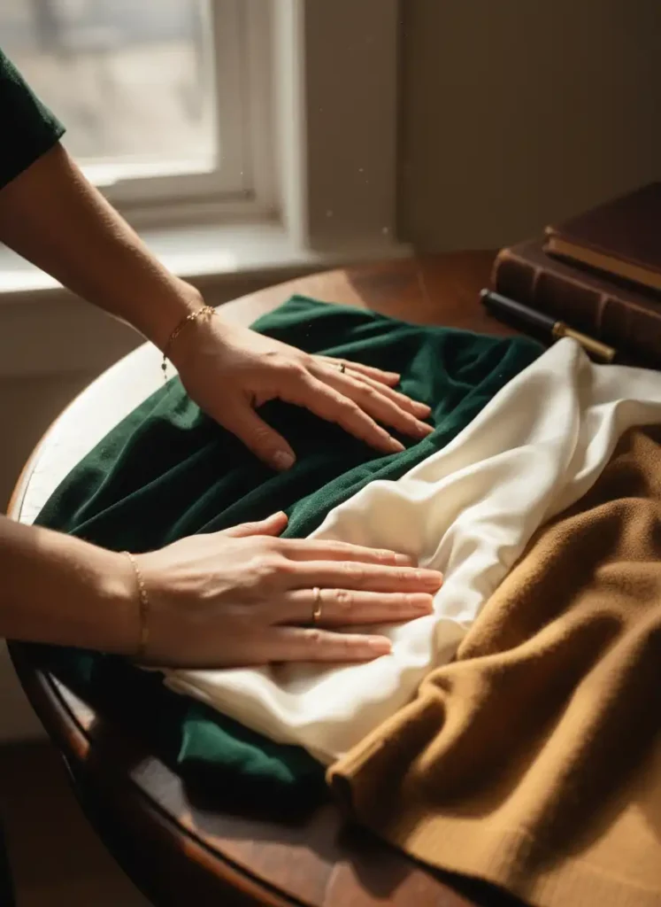 80s Luxury Aesthetic Starts With Quality Fabric, Not Logos