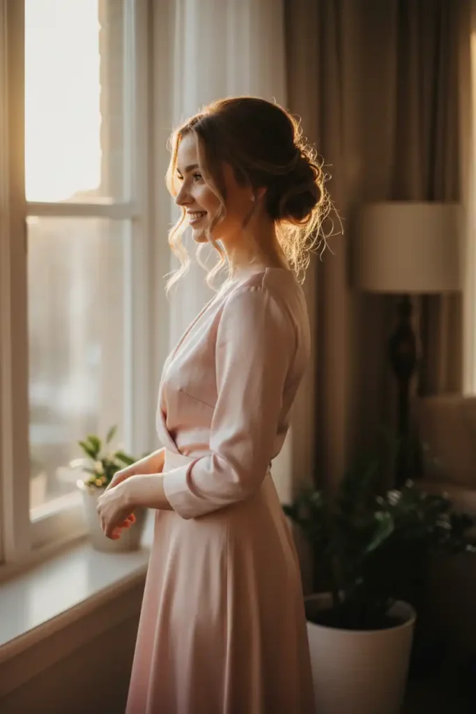 A Birthday Dinner Updo That Goes From Lunch to Late Night