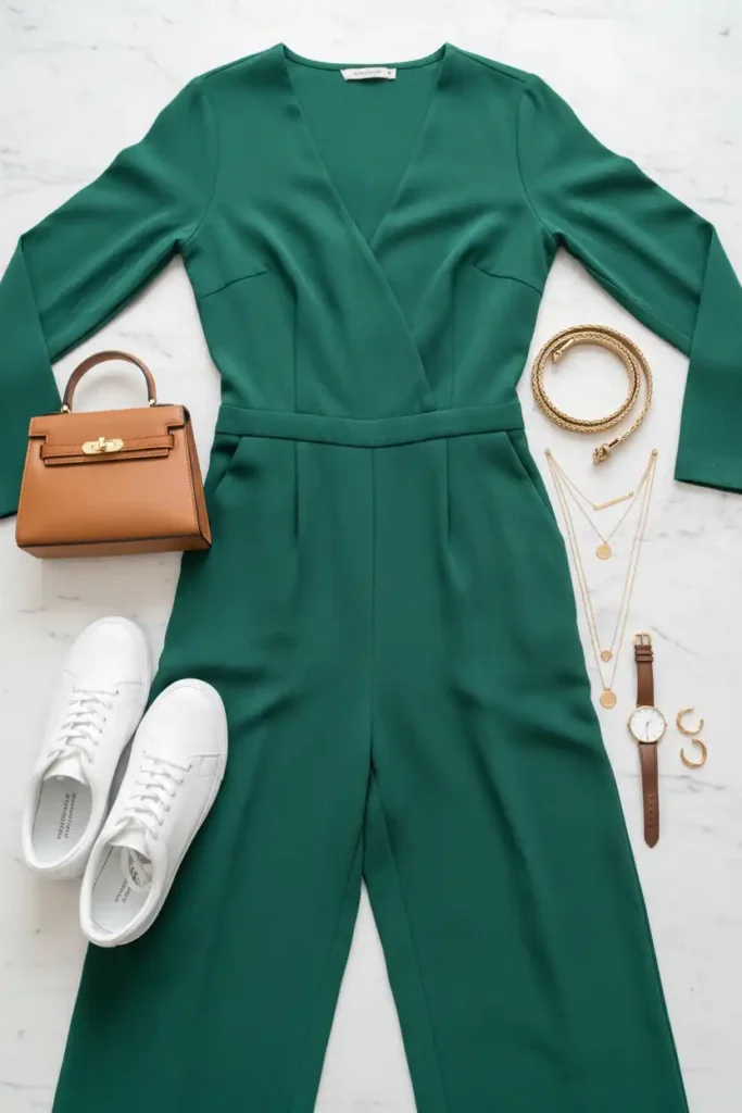Accessorizing Your Green Jumpsuit Outfit: What Actually Works