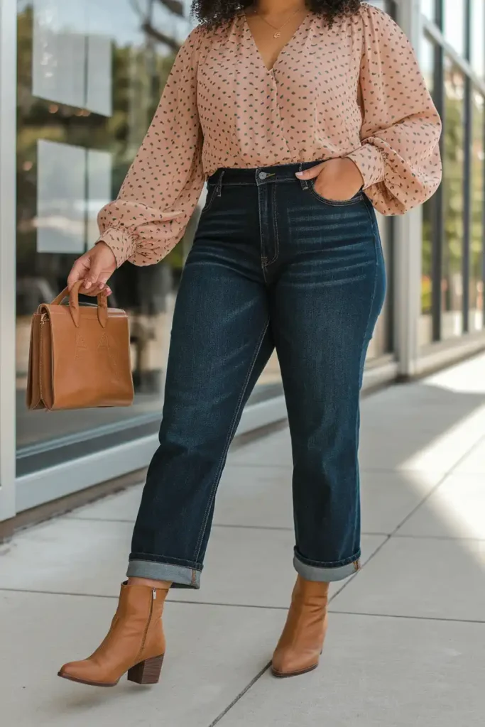 Ankle Boots Styled to Avoid Cutting Your Leg Line
