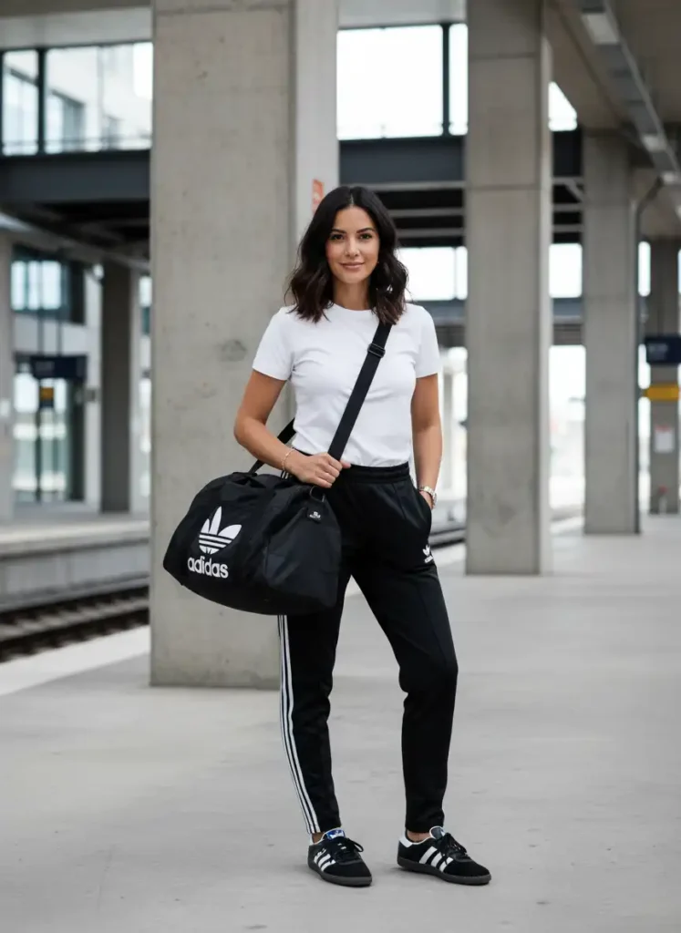Athleisure Outfits Built Around Adidas Staples