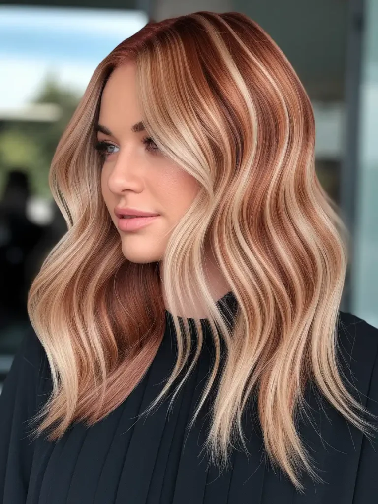 Auburn Highlights on Blonde: Dimension Without Drama