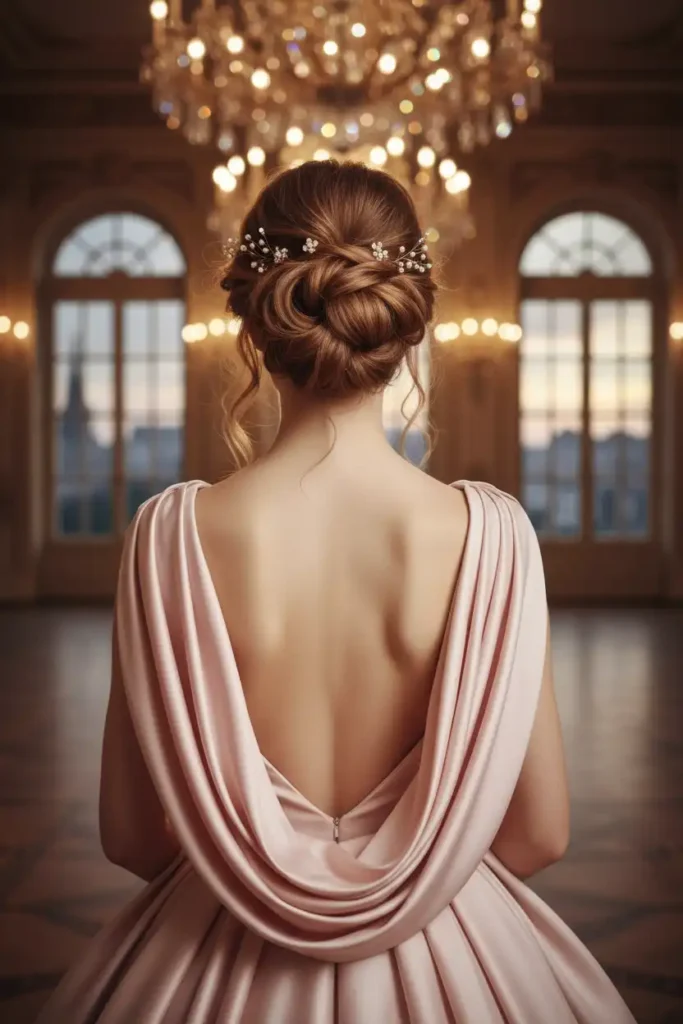 Ball Hairstyles That Handle a Gown Without Overpowering It