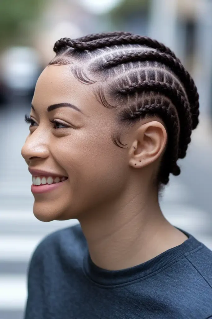 Bantu Knots for Short Coils
