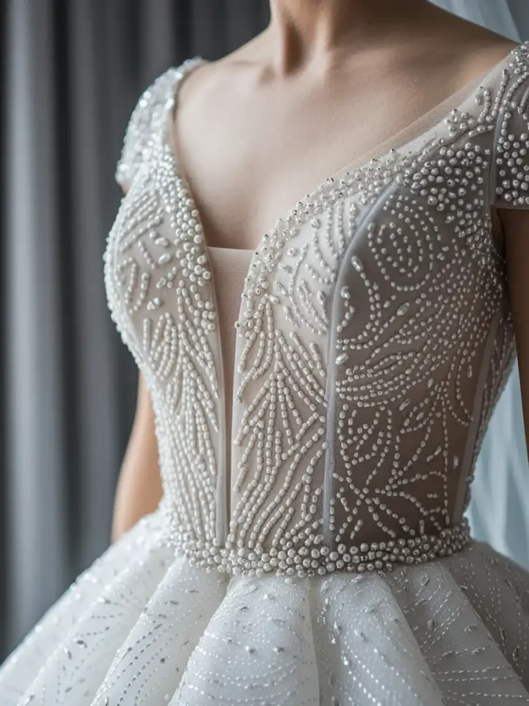 Beaded and Crystal Embellishment That Earns Its Place