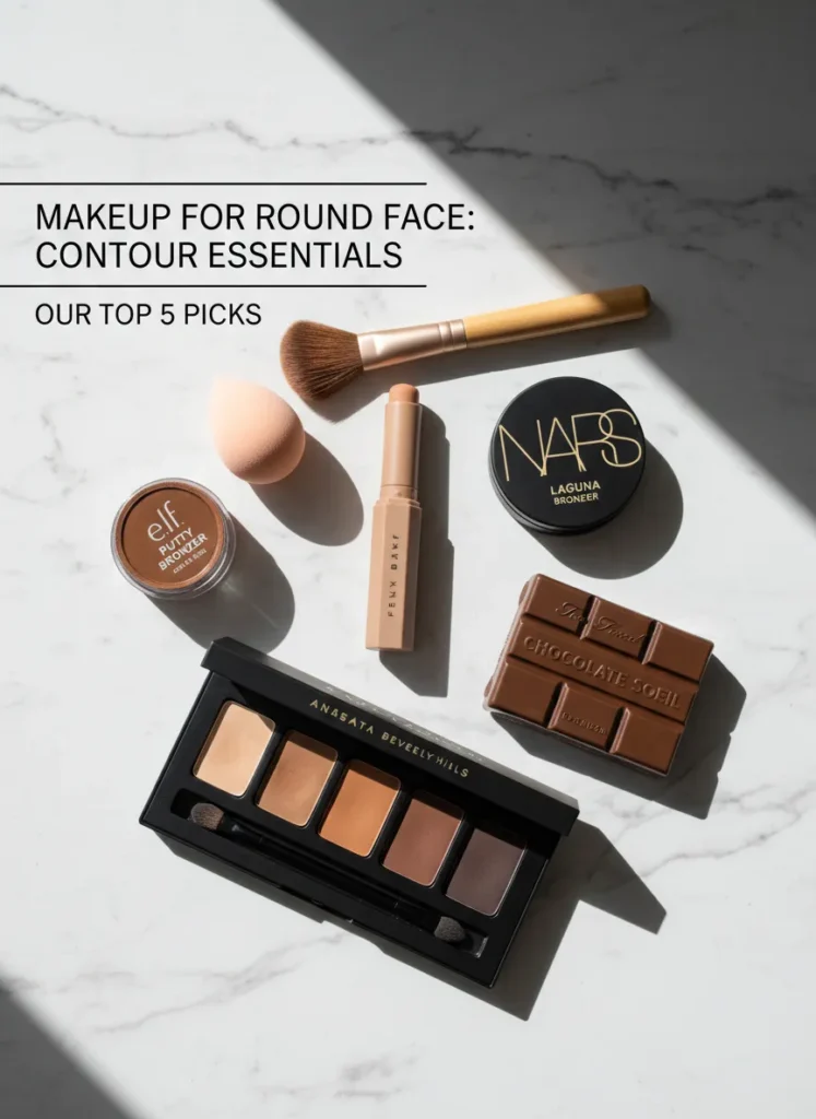 Best Contouring Products for Round Face Shapes