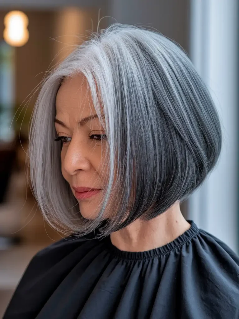 Best Haircut to Transition to Gray Hair If You Have Fine or Thinning Hair