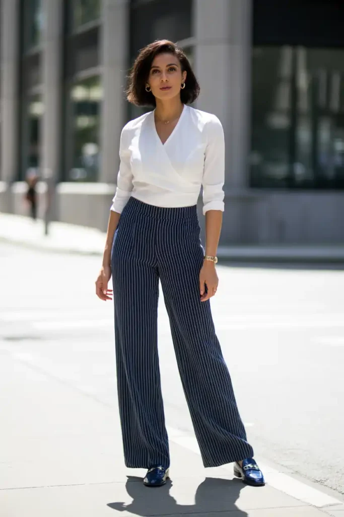 Blue and White Outfit Combinations That Always Work