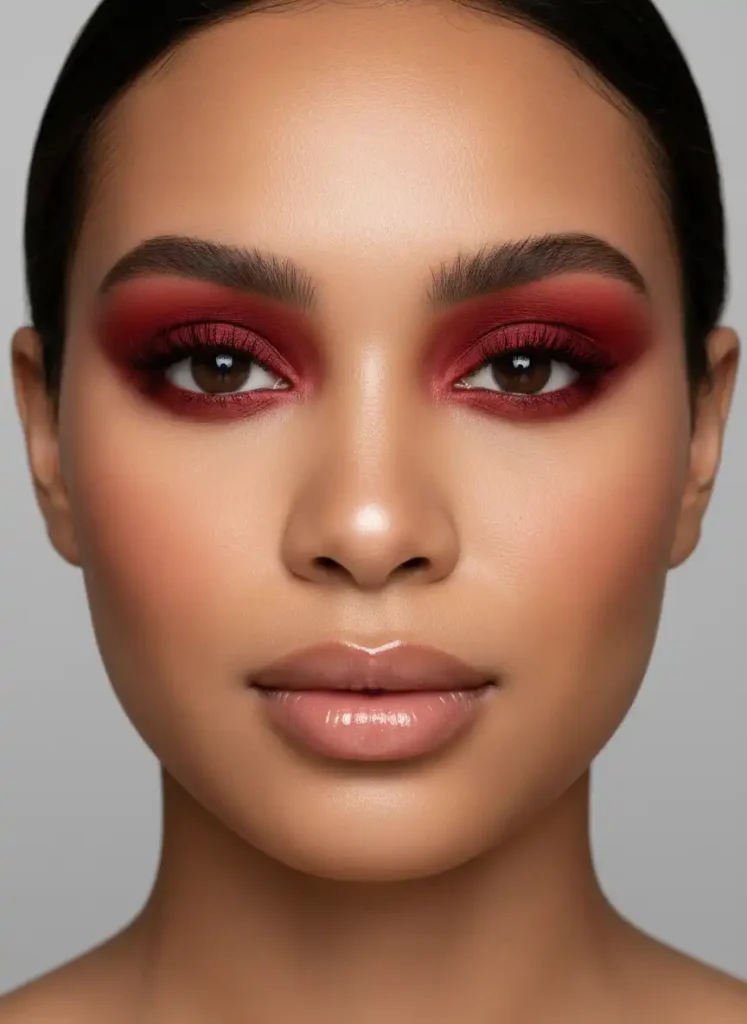 Bold Red Eye Look Done Right