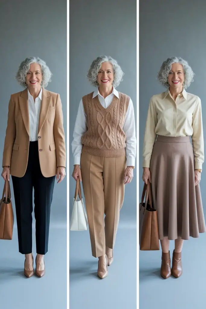 Capsule Wardrobe Outfit Ideas for Work in Fall