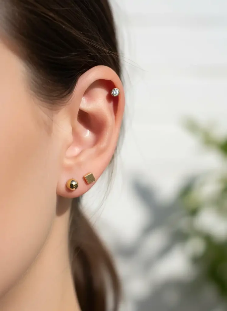 Cartilage Studs That Work on Conservative Days