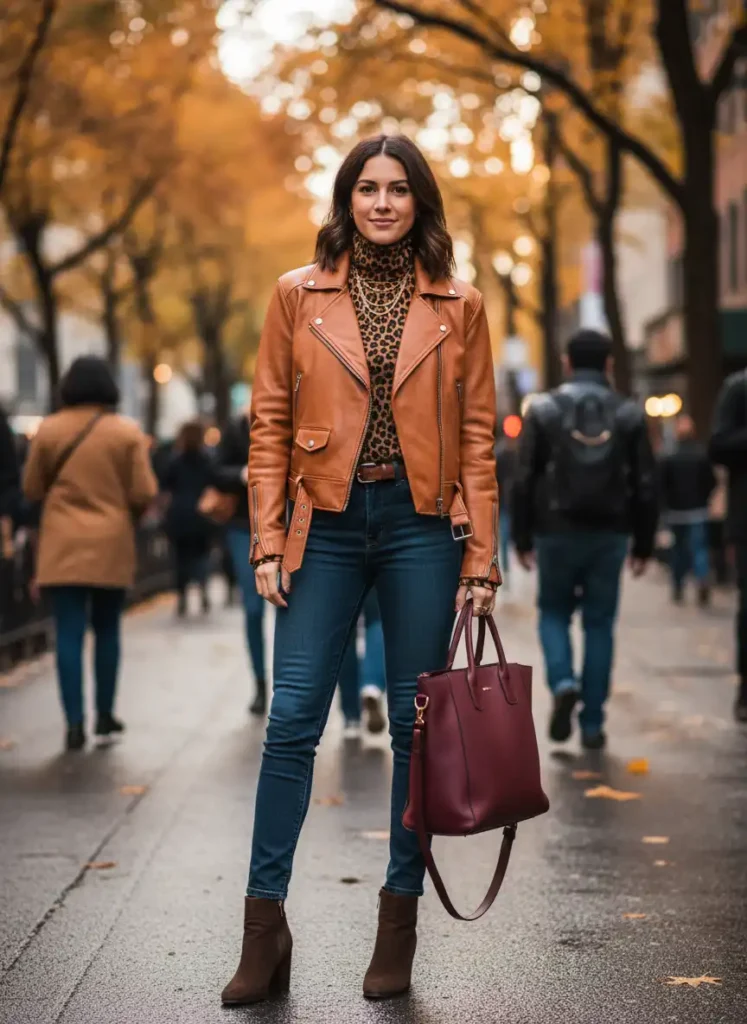 Cheetah Print Outfits for Fall: The Layering Formula