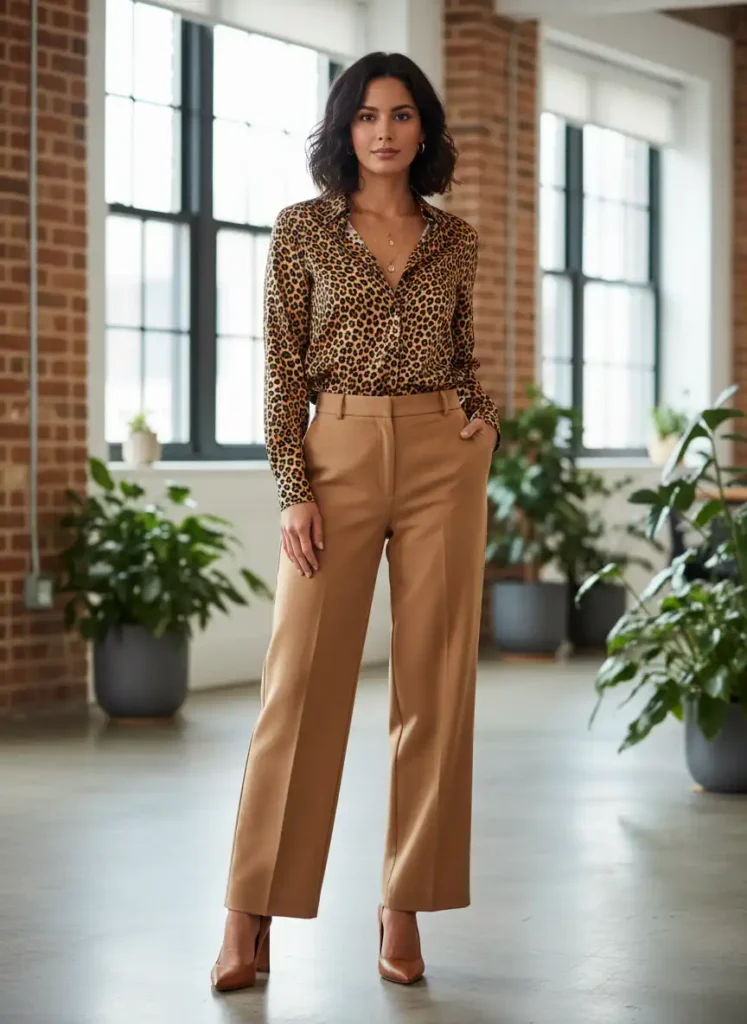 Cheetah Print in the Office: The Work-Appropriate Version
