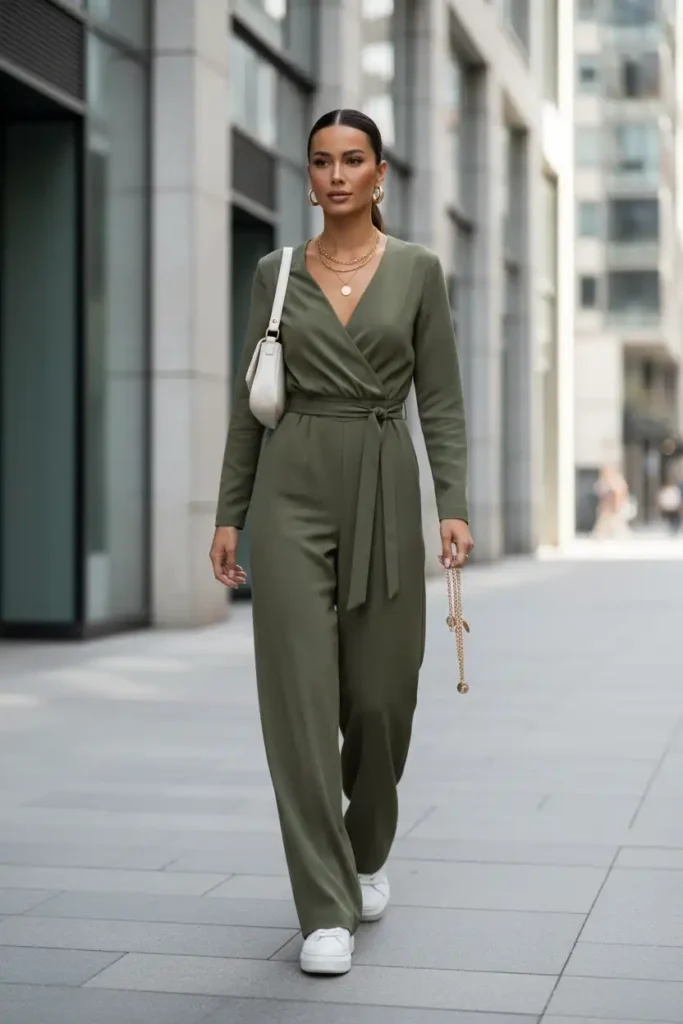 Chique Dress Energy in Jumpsuit Form: How to Read as Dressed Up