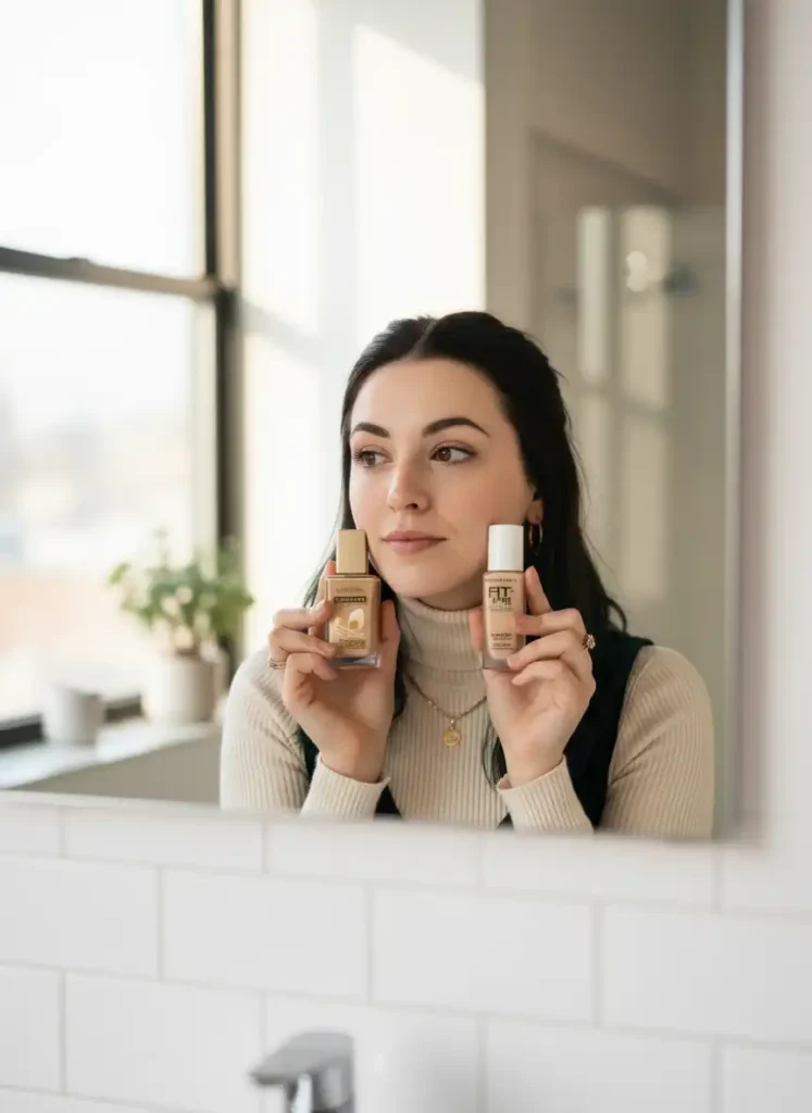 Choosing a Foundation Shade Without Guessing