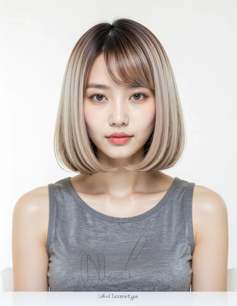 Collarbone Lob Haircut for Fine, Flat Strands