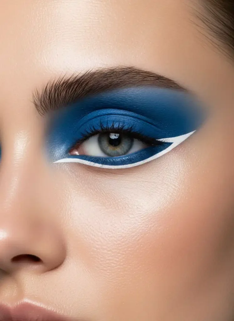 Colorful Eyeshadow Looks With a Graphic Liner Accent