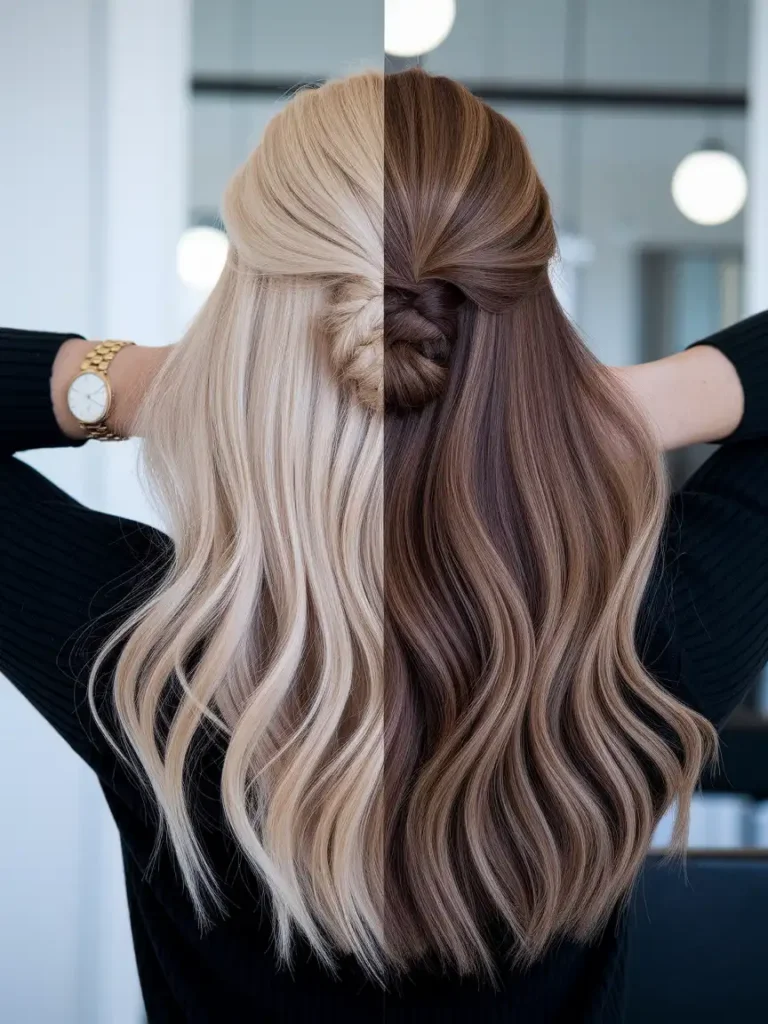 Copper Tones on Blonde Hair: Bold but Manageable