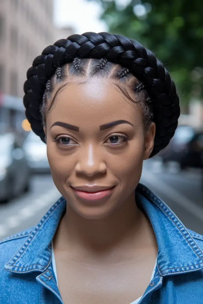 Crown and Glory: The Halo Braid Variation