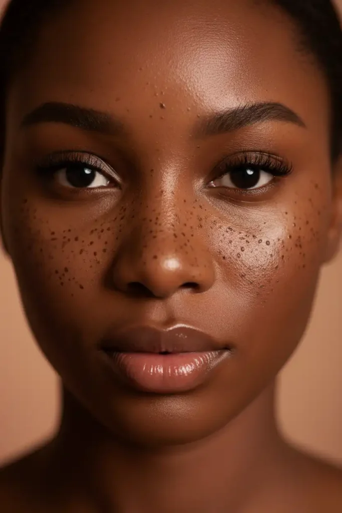 Dark Freckles on Deep Skin: Making Them Show Up