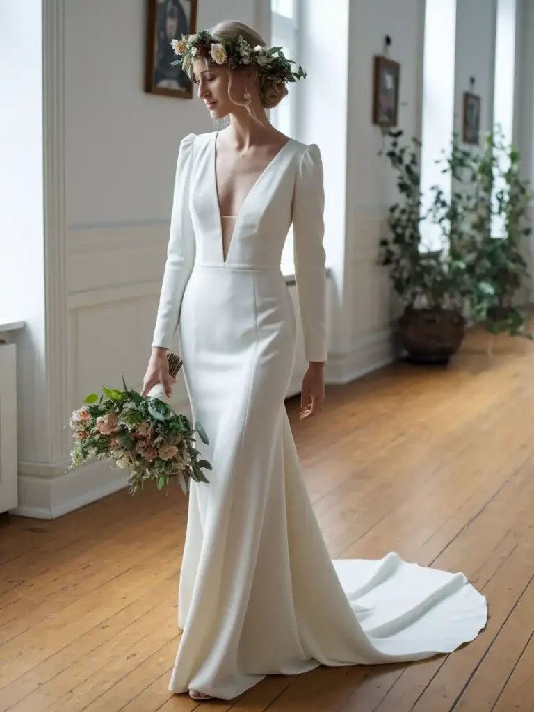 Deep V-Necklines: How to Style Them Modestly