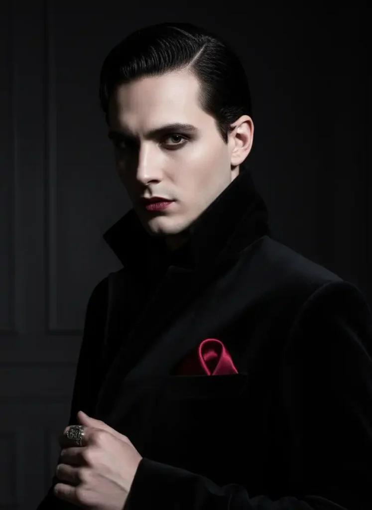 Dracula Vibe Done Without Looking Like a Halloween Costume