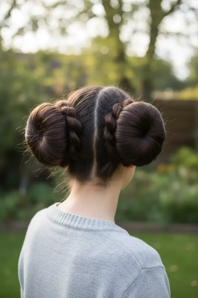 Easy Thick Hair Buns That Don't Unravel by Noon