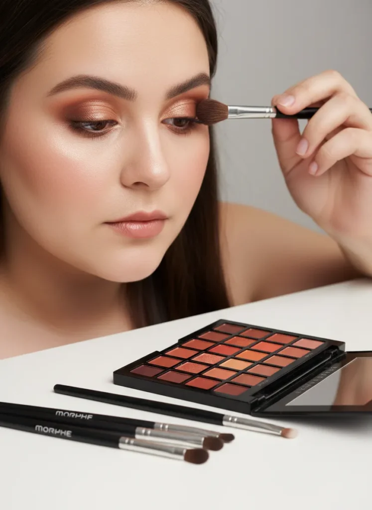Eye Shadow Placement That Adds Length