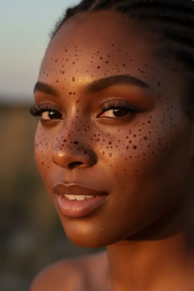 Fake Freckles on Dark Skin: What Actually Works