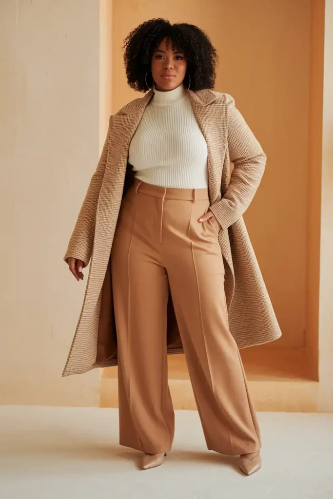 Fitted Turtlenecks That Add Vertical Length to Your Torso