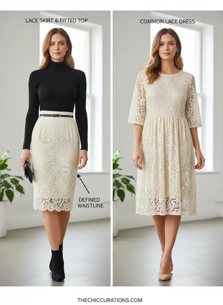 Flattering Dresses vs. Two-Piece: Why the Skirt Often Wins