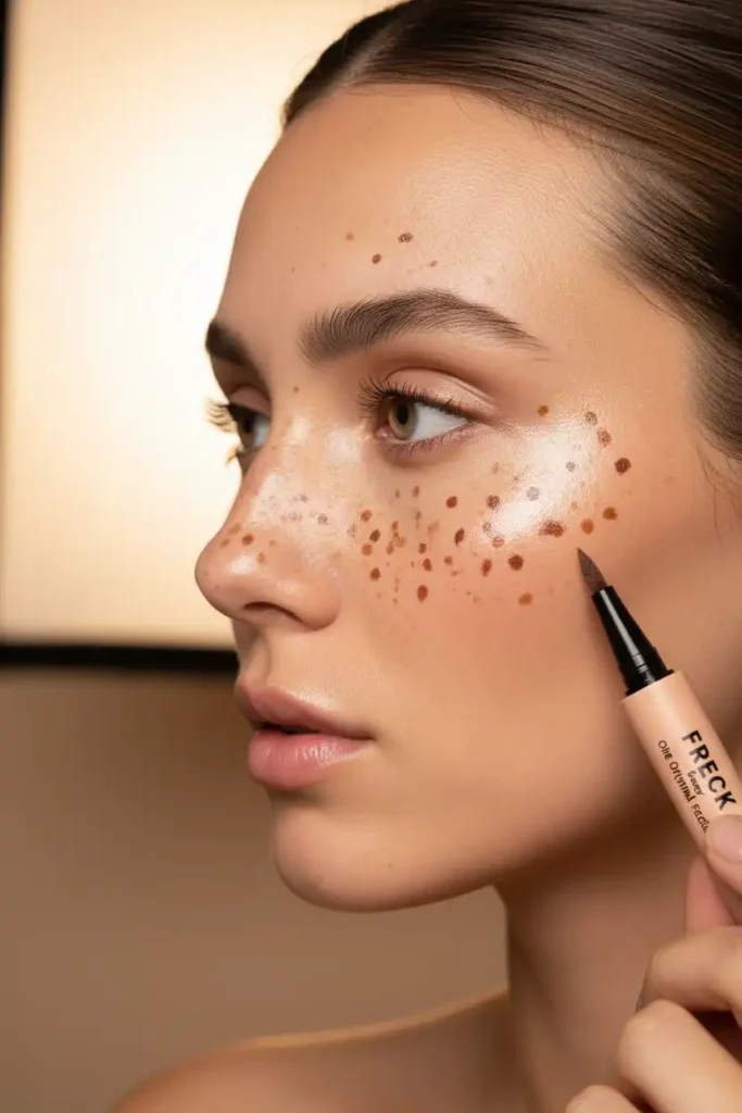 Glowy Skin and Freckles: The Best Base Combo